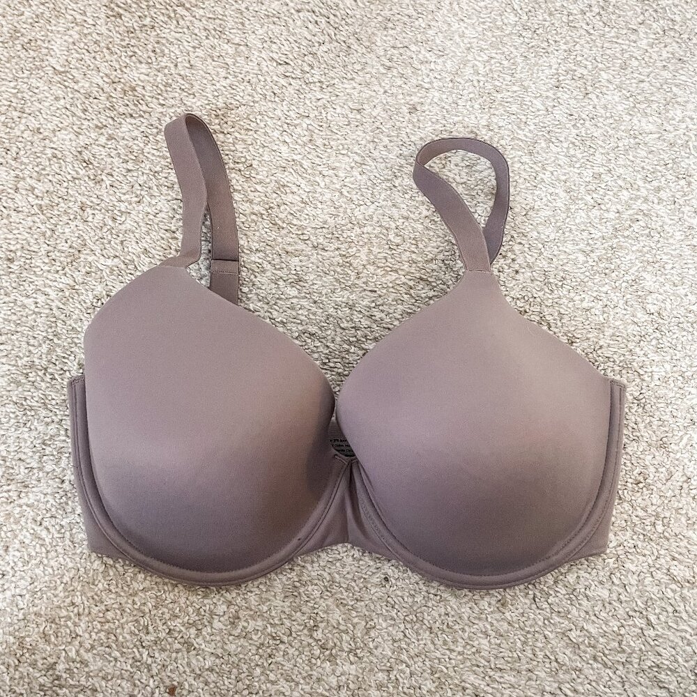 Soma Enbliss Full Coverage T-Shirt Bra Underwire Mochaccino, Size 34DDD